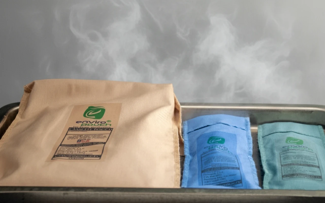 reusable steam sterilization pouches for dental